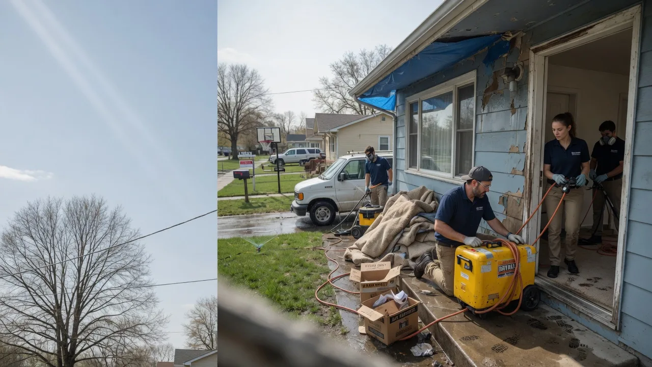 Basement Flood Cleanup in Bangor, CA near me